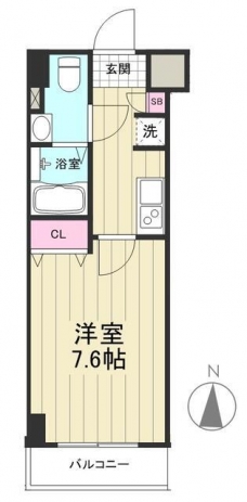 ＭＡＸＩＶ西川口ＡＺ　ＤＵＥの間取り図