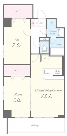 サクラテラスの間取り図