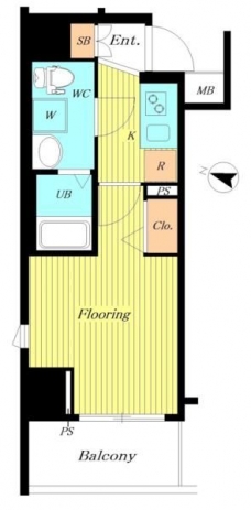 ヴァレッシア川口幸町シティの間取り図