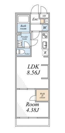 （仮称）リブリ・板橋区前野町(3)の間取り図