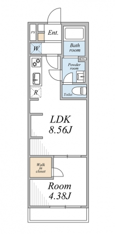 （仮称）リブリ・板橋区前野町(3)の間取り図