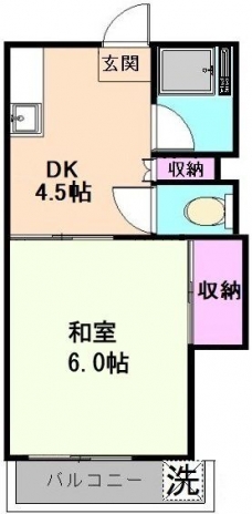 シャレイ大塚台の間取り図