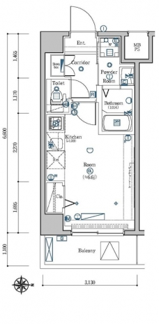 S-FORT川口並木の間取り図
