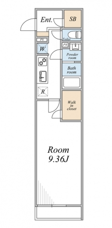 （仮称）リブリ・板橋区前野町(3)の間取り図