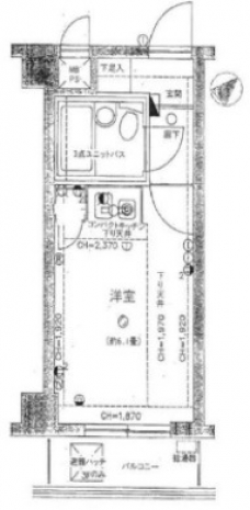 ライオンズマンション東長崎第3の間取り図