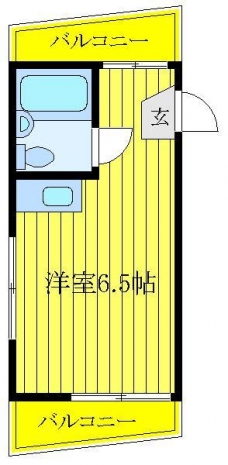 パークハイムKTの間取り図