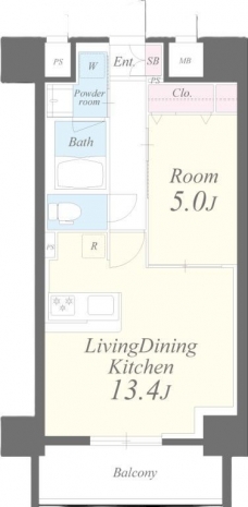 シャルマンミューズの間取り図