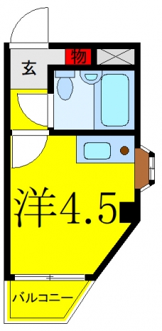 コートハウス双葉台の間取り図