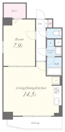 プレール マチヤの間取り図