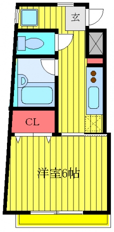 メゾン　ド・マカロンの間取り図