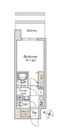 板橋本町ステーションレジデンスの間取り図