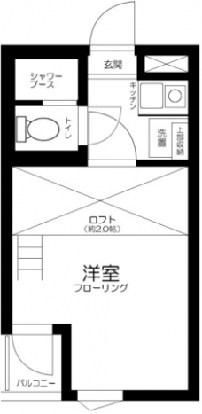 ライブコア赤羽の間取り図