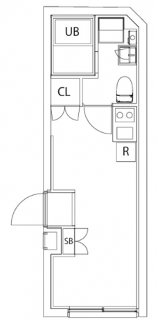 CITY WALK 王子DUEの間取り図