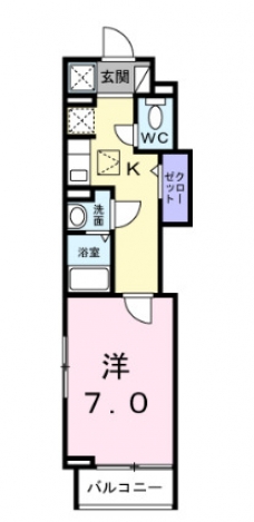 ＩＳＯＲＡの間取り図