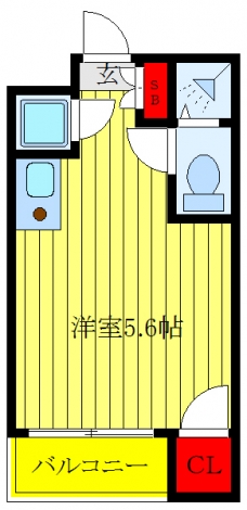 ジプソフィラ板橋本町の間取り図