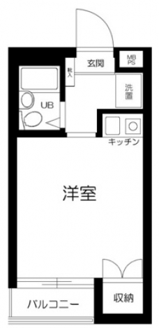 ジプソフィラ板橋本町の間取り図