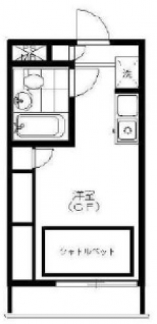 ラ・レジダンス・ド・グランドゥールの間取り図