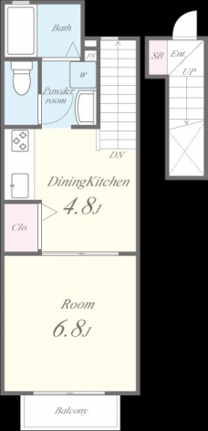 グランディユーの間取り図