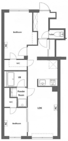 CREATIF東日暮里の間取り図