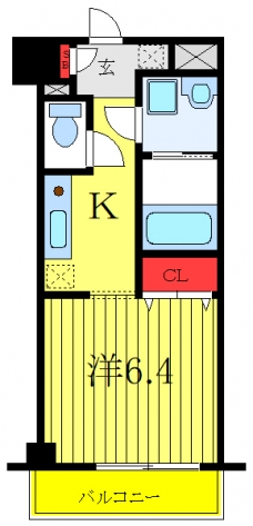 パルメゾン見次公園の間取り図