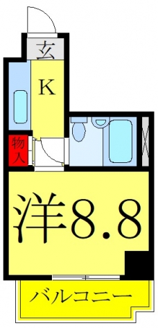ジョイフル西川口第２の間取り図