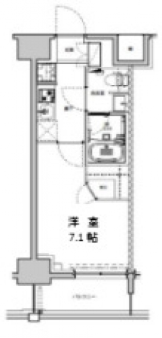 S-RESIDENCE板橋大山の間取り図