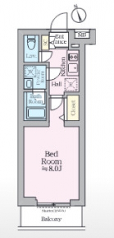 アイルグランデ川口の間取り図