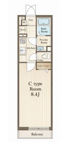 N・E西川口の間取り図