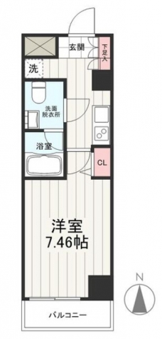 ＲＥＸＺＹ西川口ＡＺの間取り図