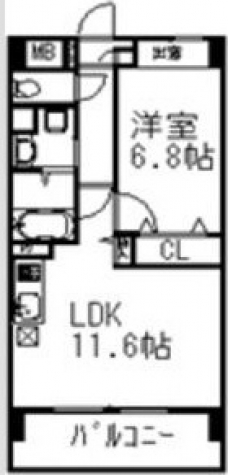 プライムアーバン千駄木の間取り図
