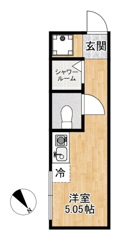 CORDEA町屋の間取り図