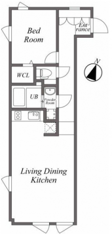 ユーレジデンス音羽の間取り図
