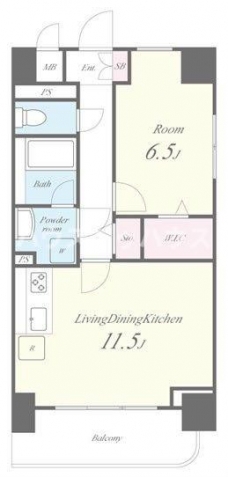 グラシーナ文京の間取り図