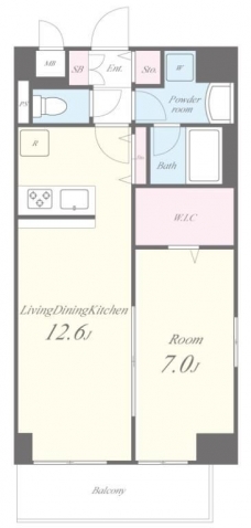 エルアルコンの間取り図