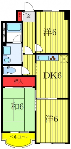 ラーバンヤマミツの間取り図