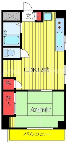 グレースハイム坂本の間取り図
