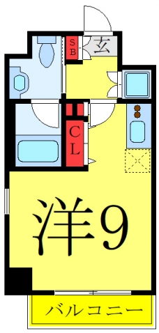 ヴァレッシア尾久シティⅡの間取り図
