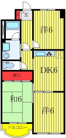 ラーバンヤマミツの間取り図