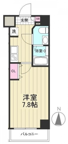 ＭＡＸＩＶ西川口ＡＺ　ＤＵＥの間取り図