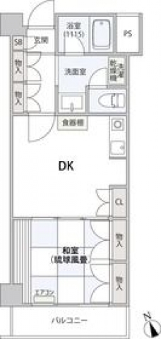 コンフォート文京小石川の間取り図