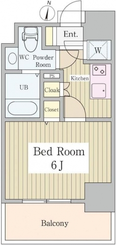 エスパローマ目白の間取り図