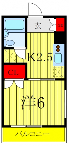ラフォーレ21の間取り図