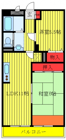 エーデルワイスの間取り図