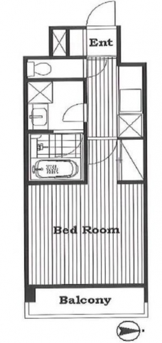 ラポール上板橋の間取り図