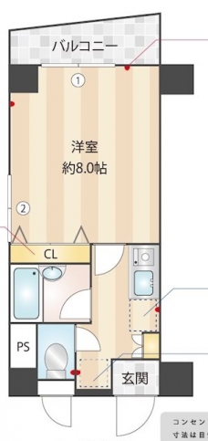 maison S.K.Mの間取り図