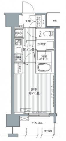 センテニアル王子神谷の間取り図