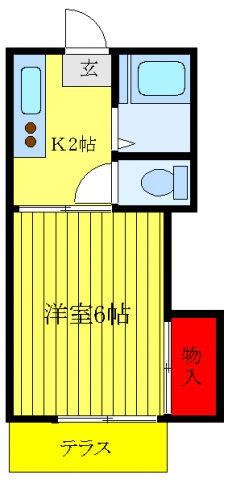 メゾンドロンドンの間取り図