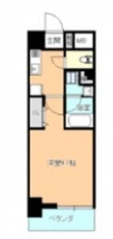 アルティジャーノＤ’ｓⅢの間取り図