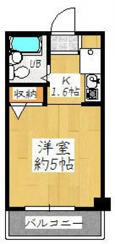 松尾ビルの間取り図