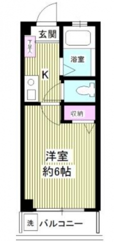 プリンセス　オノの間取り図
